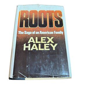 Roots By Alex Haley Hardcover Book Novel 1976 Doubleday With Dust Jacket